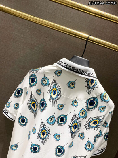 Polo DOLCE bản cotton dệt cao cấp phối họa tiết cao cấp - Hình ảnh 7
