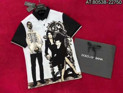 Polo D&G họa tiết cao cấp - Hình ảnh 3
