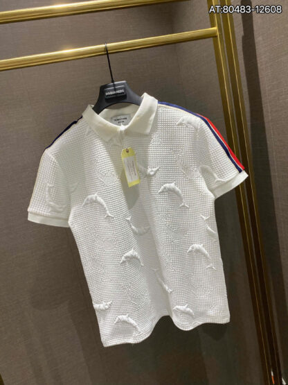 POLO THOM VẠCH TAY ĐỎ THAN cao cấp - Hình ảnh 5