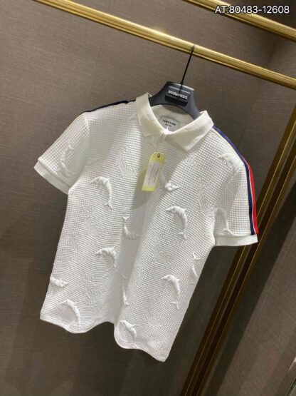 POLO THOM VẠCH TAY ĐỎ THAN cao cấp - Hình ảnh 3