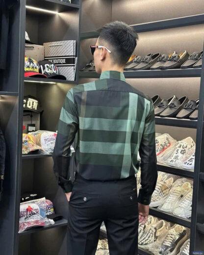 Sơ mi BBR Kẻ cao cấp
