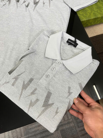 Polo Xám Tia Sét cao cấp - Hình ảnh 6